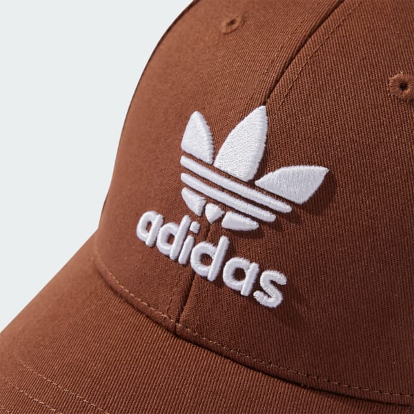 アディダス トレフォイル ベースボールキャップ - ブラウン