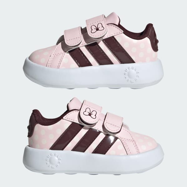 adidas x Disney Minnie Mouse Grand Court Shoes Kids - Pink | Free