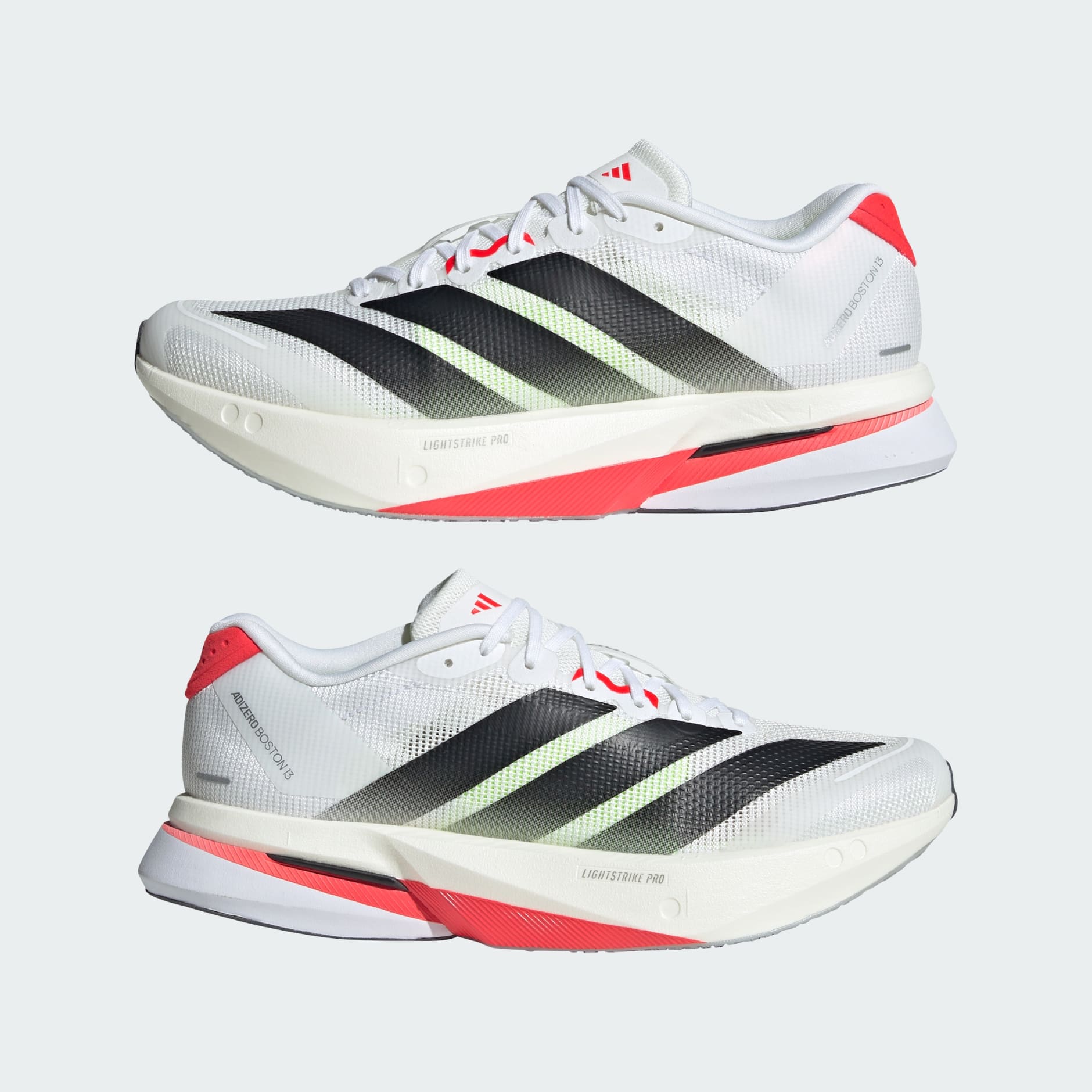 SHOES - Adizero Boston 13 Shoes - White | adidas Oman