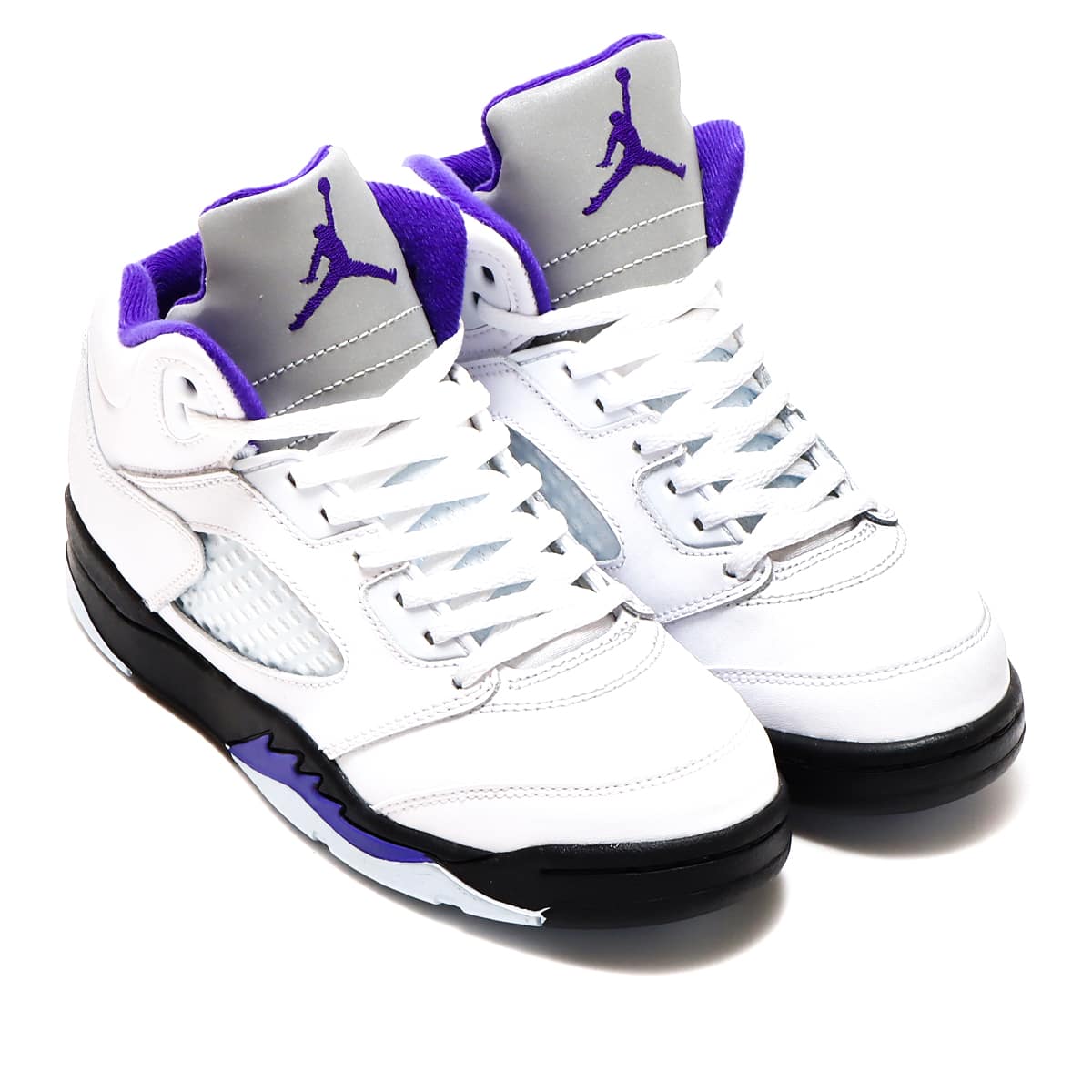 JORDAN BRAND JORDAN 5 RETRO (PS) WHITE/DARK CONCORD-BLACK 22FA-I