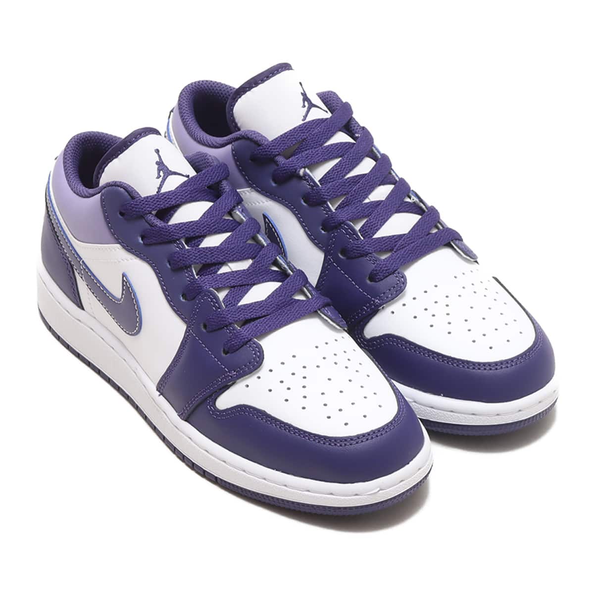 JORDAN BRAND AIR JORDAN 1 LOW (GS) SKY J PURPLE/SKY J LT PURPLE