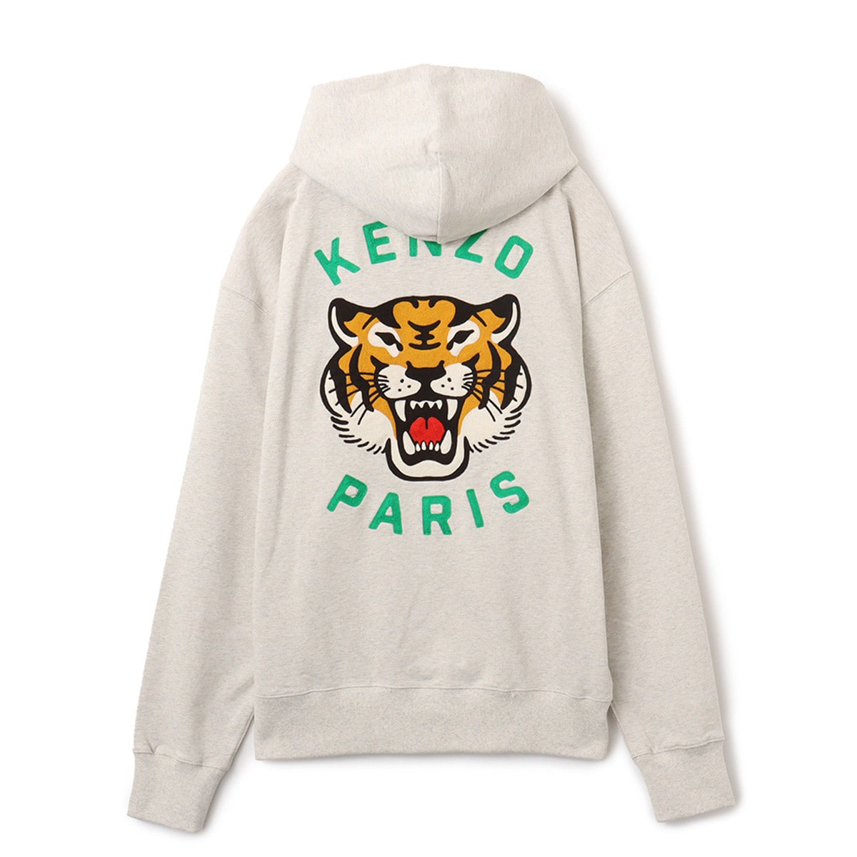 KENZO LUCKY TIGER OVERSIZE HOODIE Pale Grey （ケンゾー ラッキー