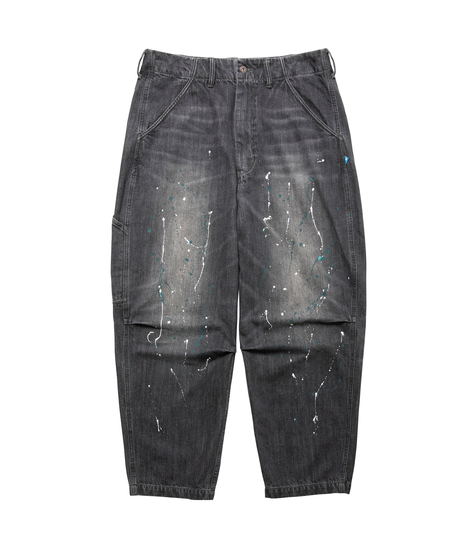 LIBERAIDERS DENIM SARROUEL PANTS BLACK（リベレイダース デニム