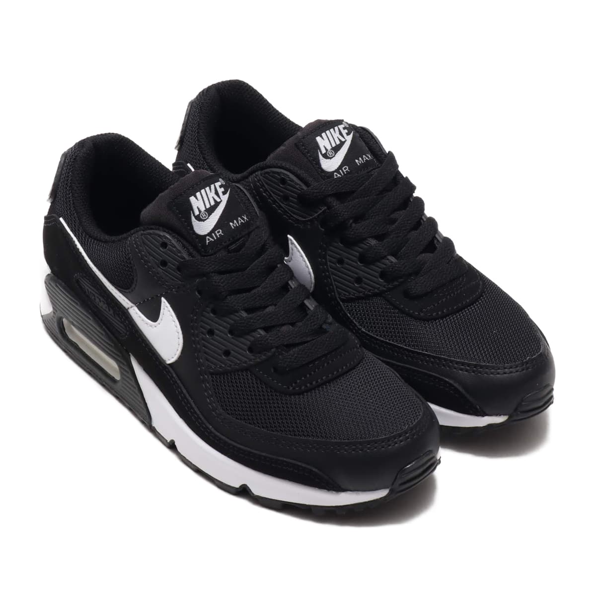 NIKE W AIR MAX 90 BLACK/WHITE-BLACK 21SU-S（ナイキ ウィメンズ エア