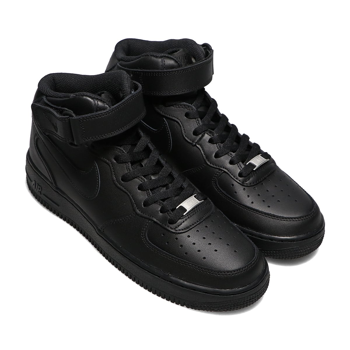 NIKE AIR FORCE 1 MID '07 BLACK/BLACK 23FA-I（ナイキ エア フォース