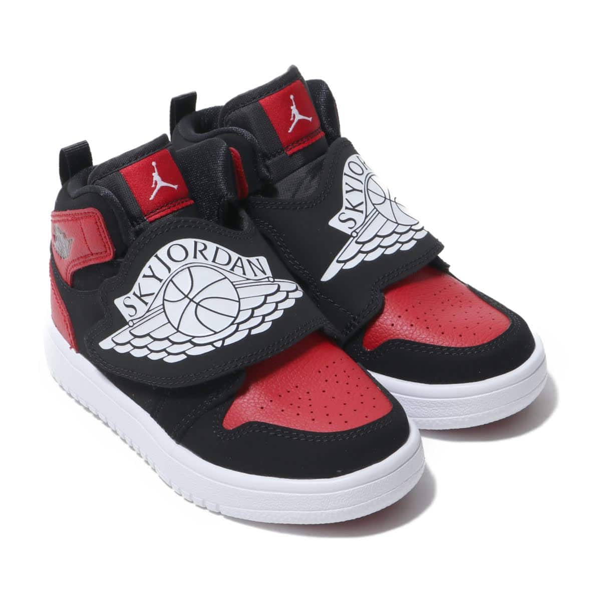 JORDAN BRAND SKY JORDAN 1(PS) BLACK/WHITE-GYM RED 21HO-S