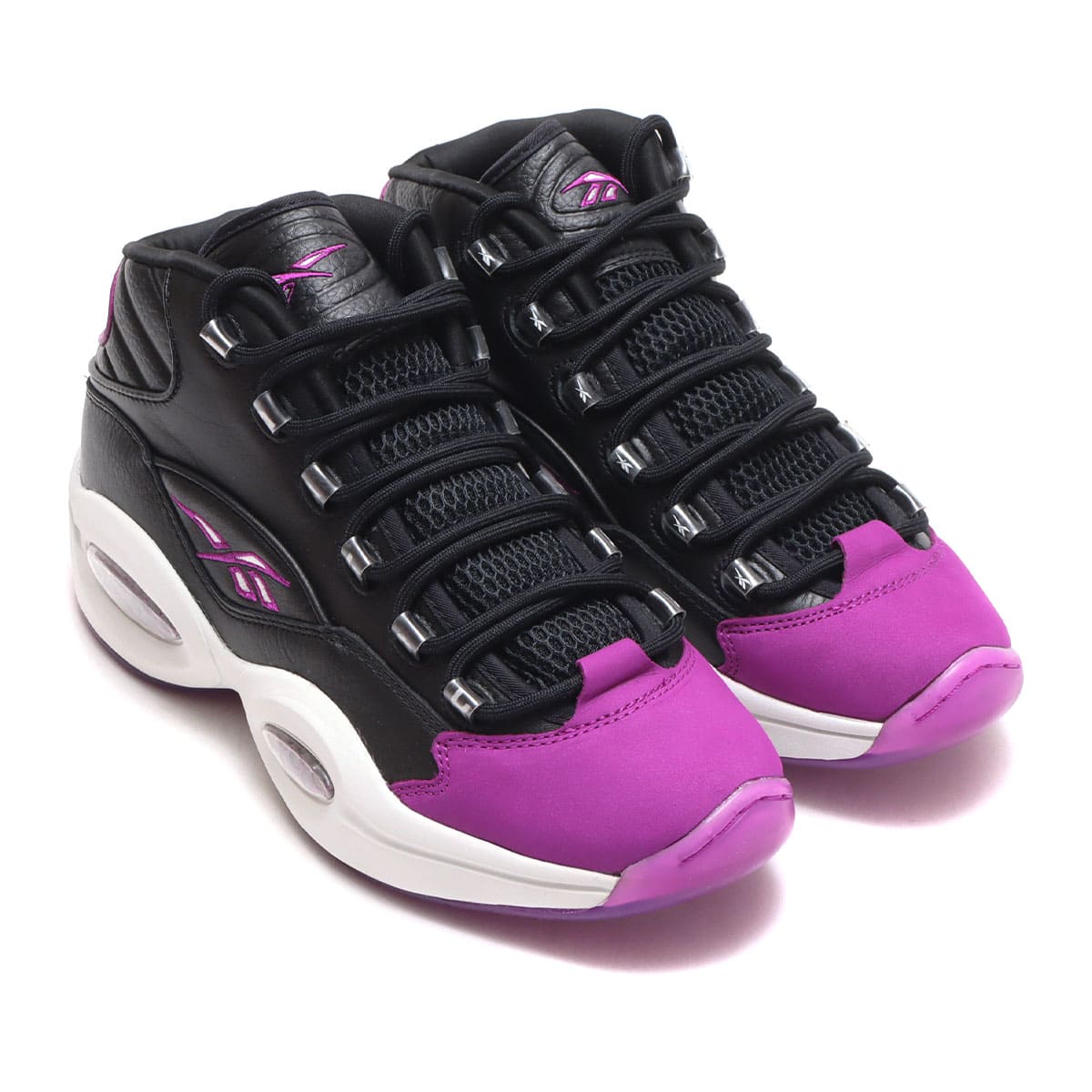 Reebok QUESTION MID CORE BLACK/AUBERGINE/PURE GRAY 22SS-I