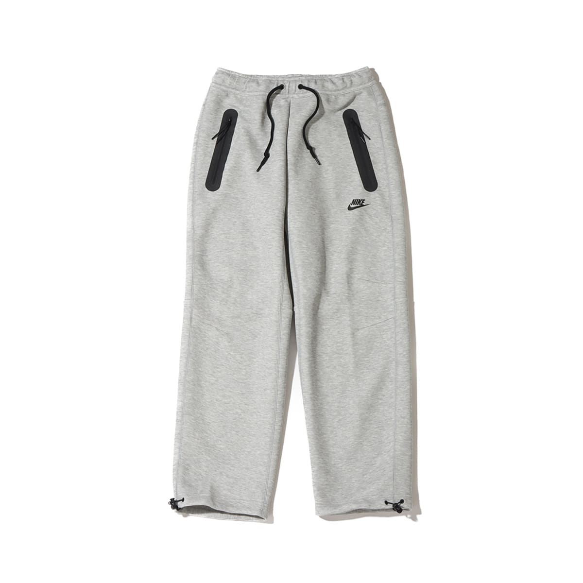 NIKE AS M NK TCH FLC OH PANT DK GREY HEATHER/BLACK（ナイキ テック