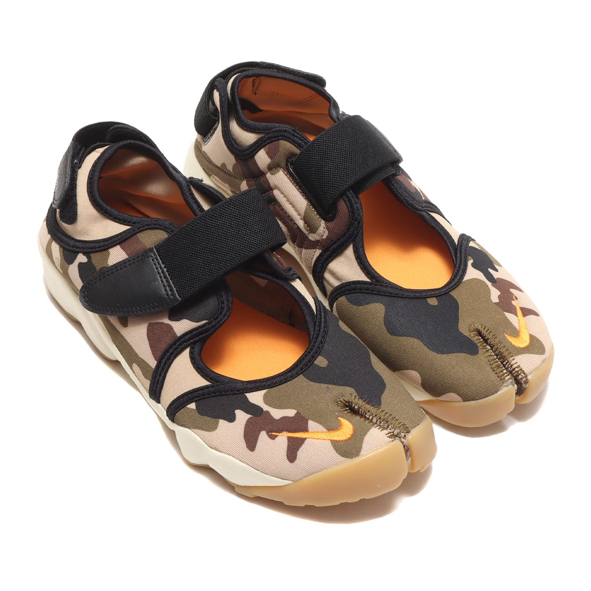 NIKE WMNS AIR RIFT HEMP/VIVID ORANGE-BLACK-OLIVE FLAK 23SU-I