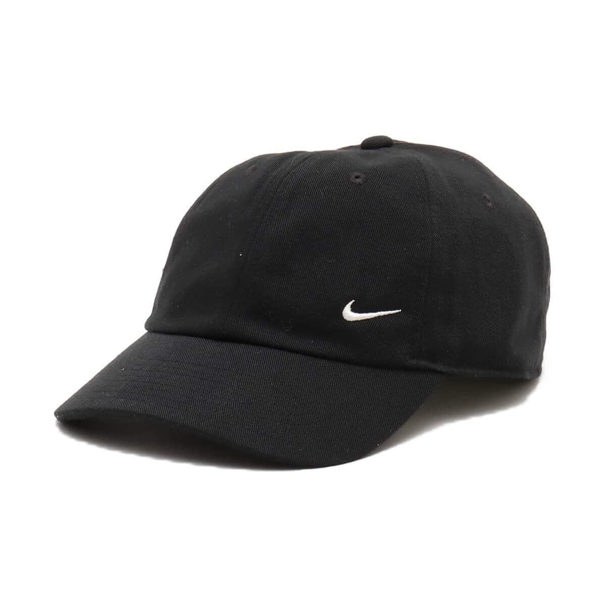NIKE U NK CLUB CAP U CB SM SWSH L BLACK/SAIL（ナイキ CB SM