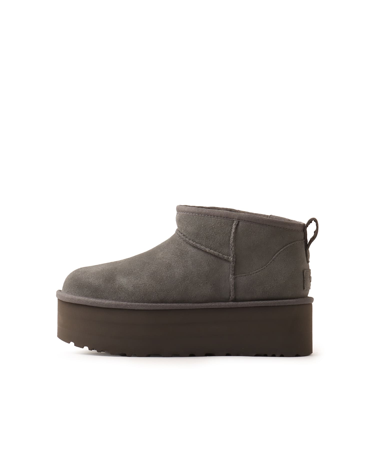 UGG W CLASSIC ULTRA MINI CHARCOAL（アグ クラシック ウルトラ ミニ