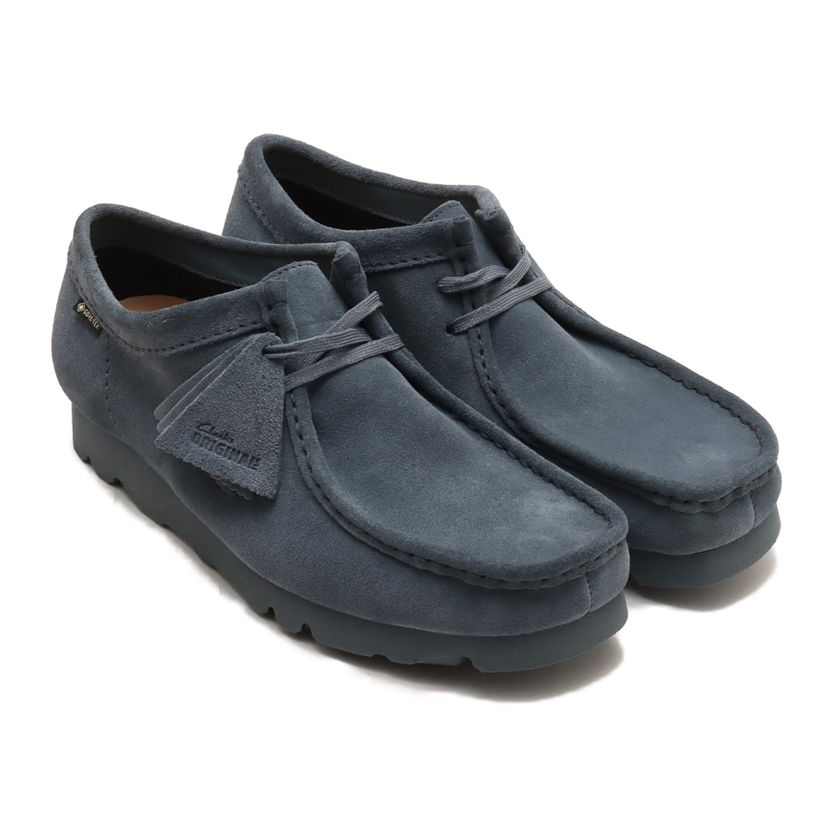 CLARKS Wallabee GTX Blue/Grey Sde 24SP-I（クラークス ワラビー GTX