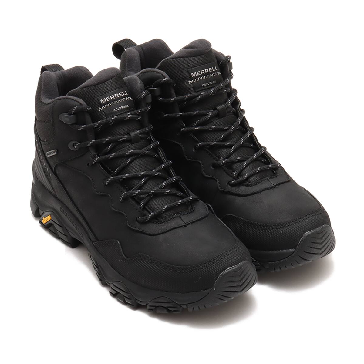 MERRELL COLDPACK 3 THERMO MID WATERPROOF BLACK （メレル コールド