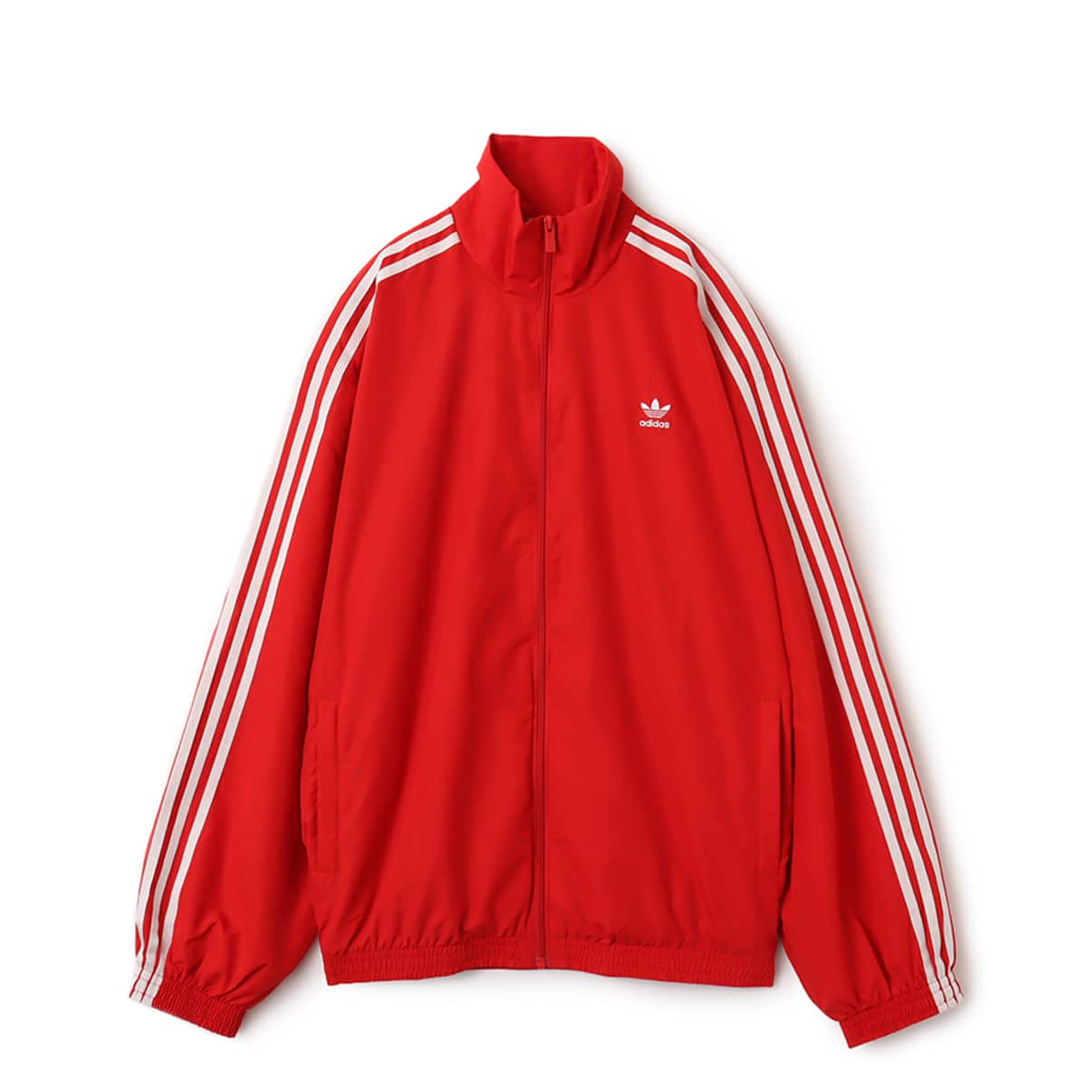 adidas ADILENIUM SEASON 3 OVERSIZED TRACK TOP ベタースカーレット