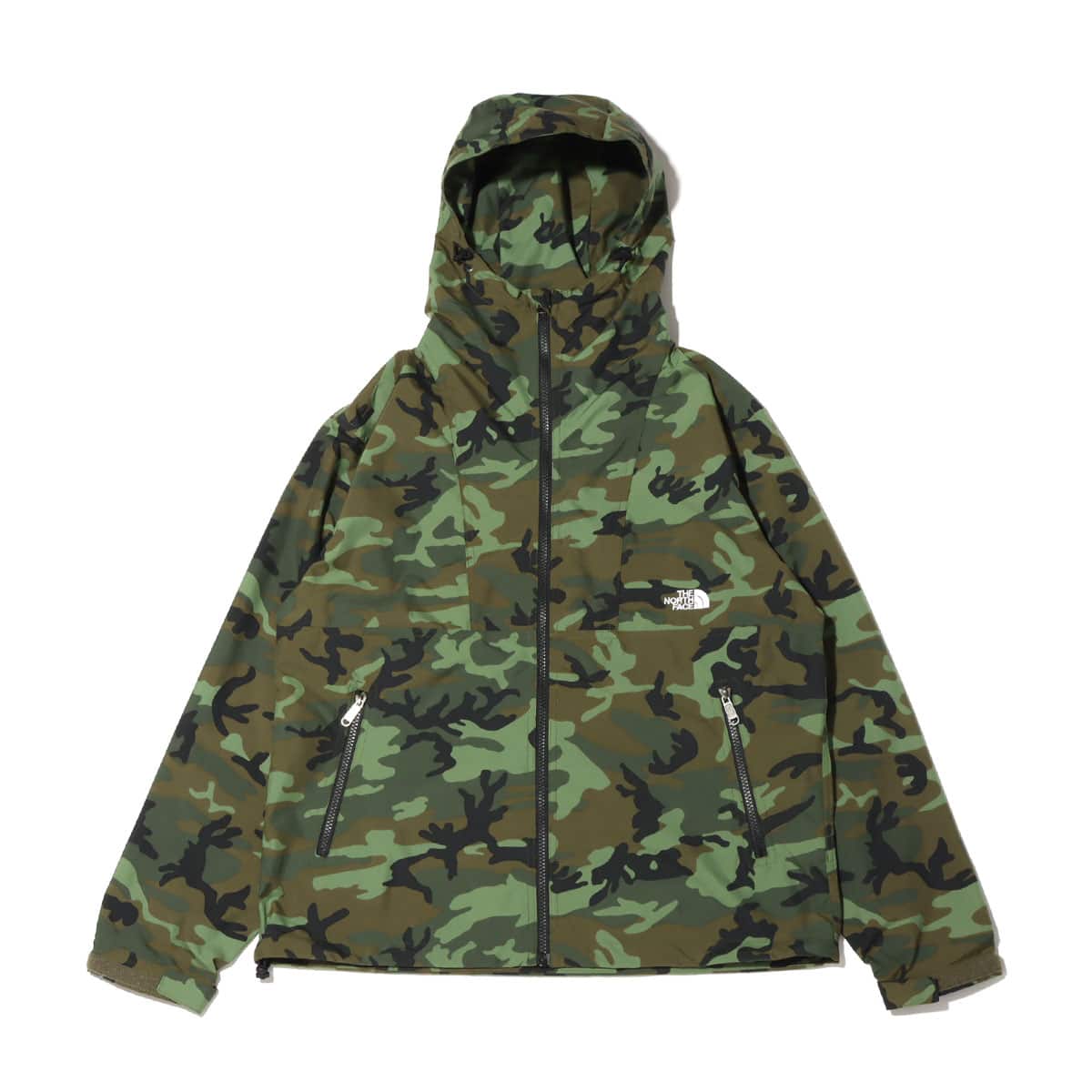THE NORTH FACE NOVELTY COMPACT JACKET タイムブッシュウッドカモ