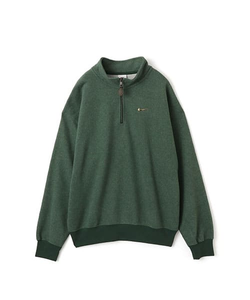 NIKE AS M NK SSNL+ HW BB QZ TOP GREEN（ナイキ SSNL+ HW BB QZ L/S