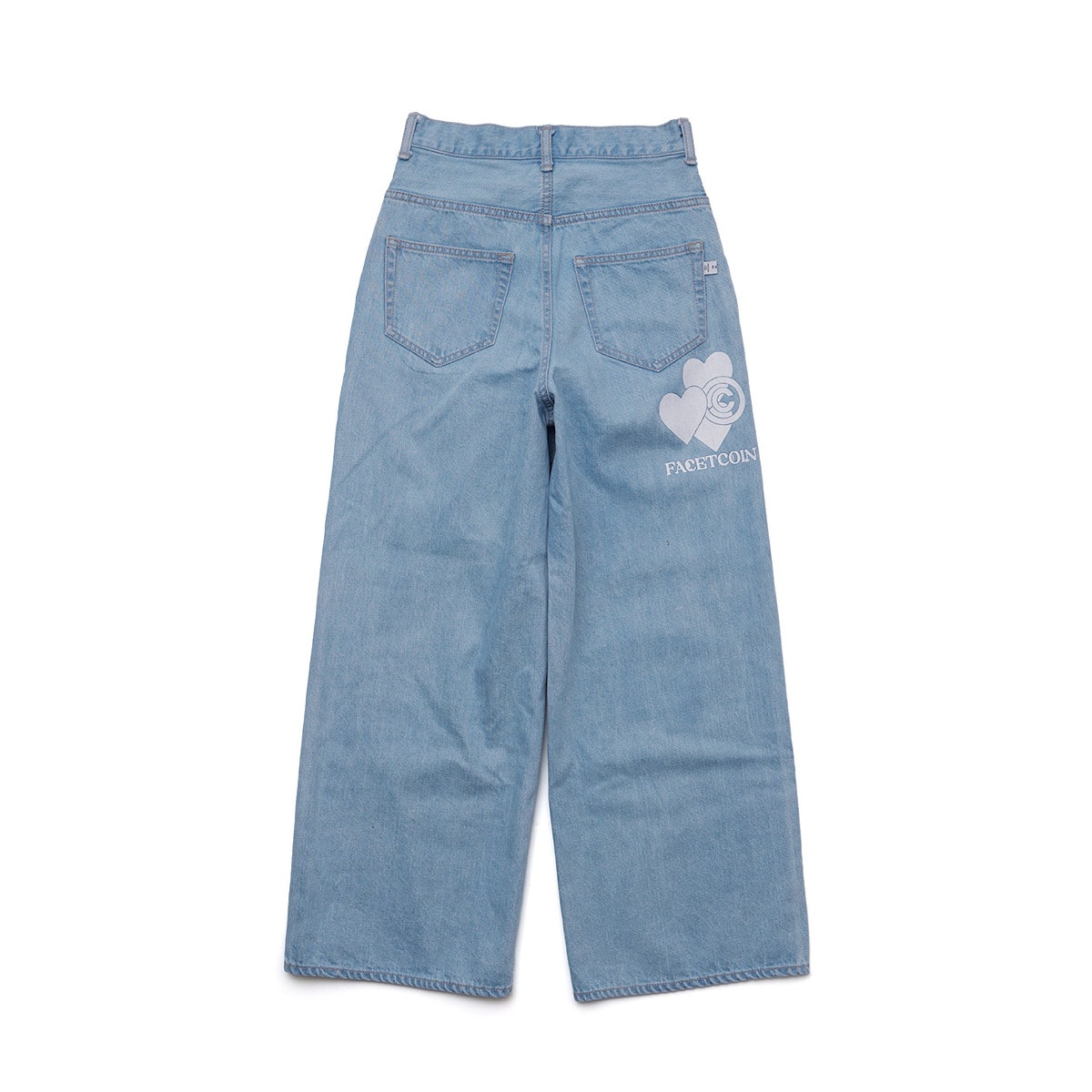 FACETASM x CPD BIG HEART DENIM PANTS INDIGO （ファセッタズム