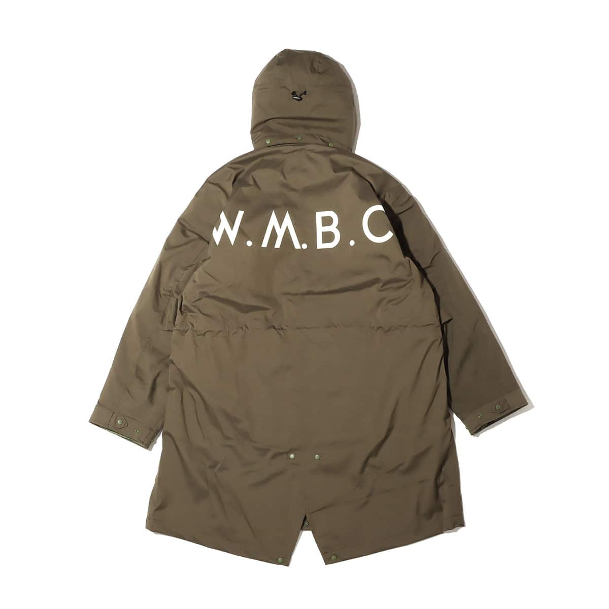 WHITE MOUNTAINEERING WATER PROOF 3WAYS MODS COAT KHAKI 21FA-I