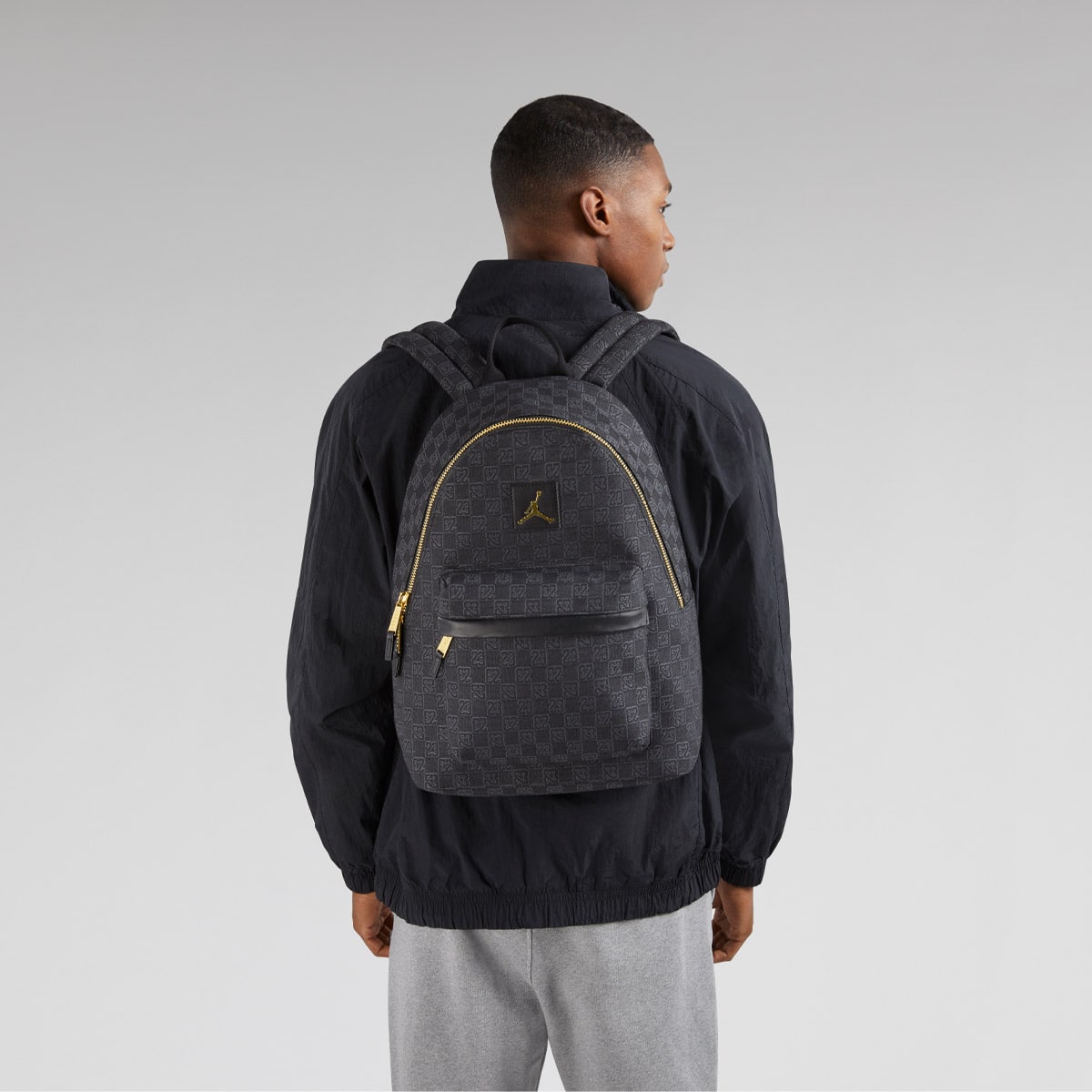 JORDAN BRAND MONOGRAM BACKPACK BLACK 23HO-S（ジョーダン ブランド