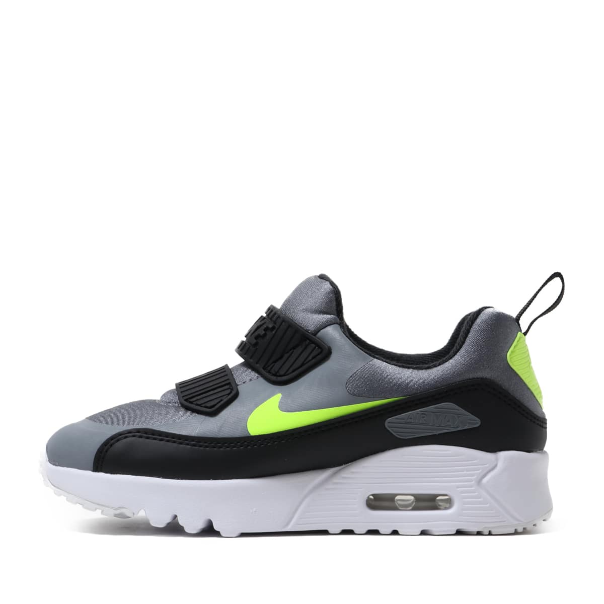 NIKE AIR MAX TINY 90 (PS) COOL GREY/VOLT-BLACK 20SP-I（ナイキ エア