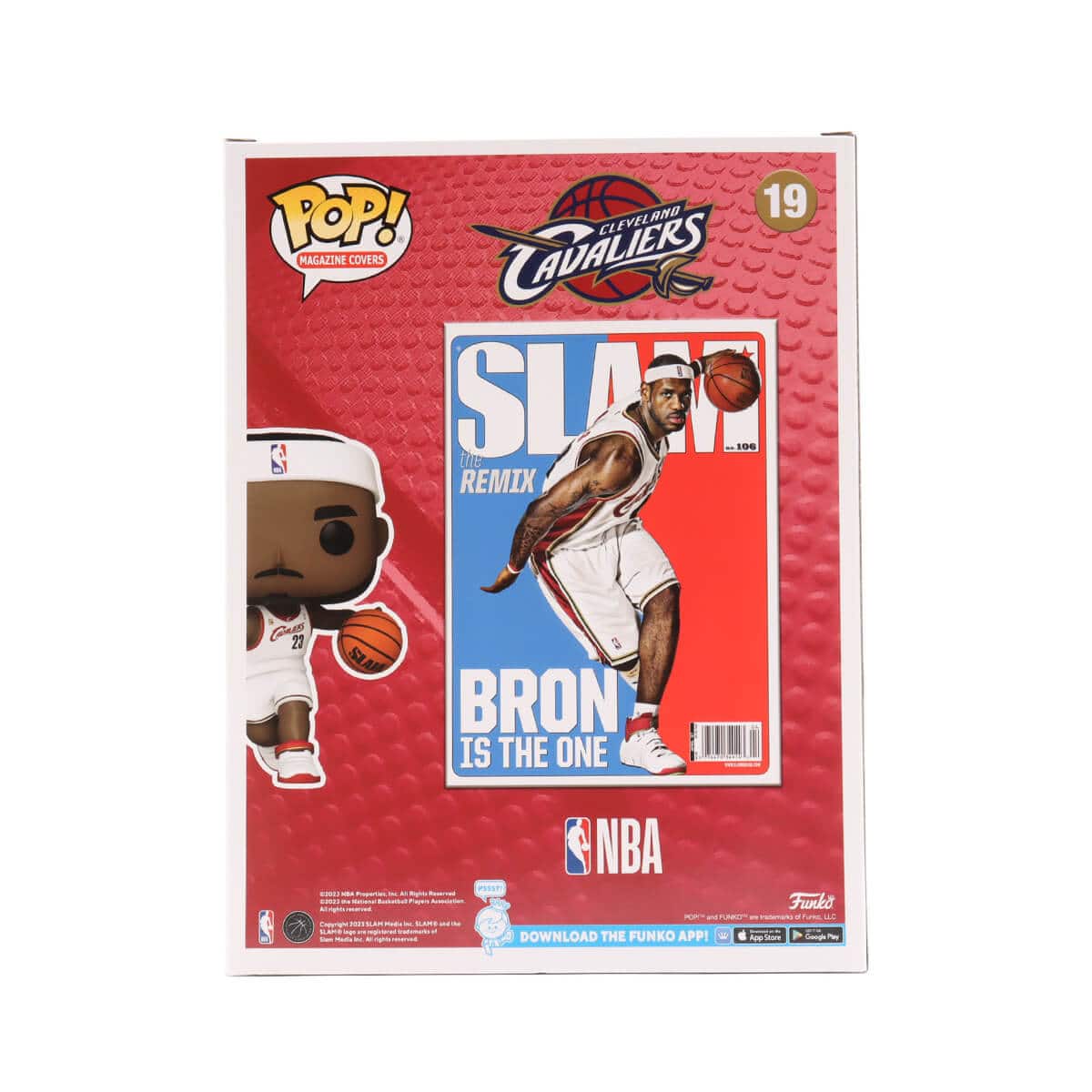 FUNKO POP NBA Cover: Slam - LeBron James MULTI （ファンコ！ ポップ