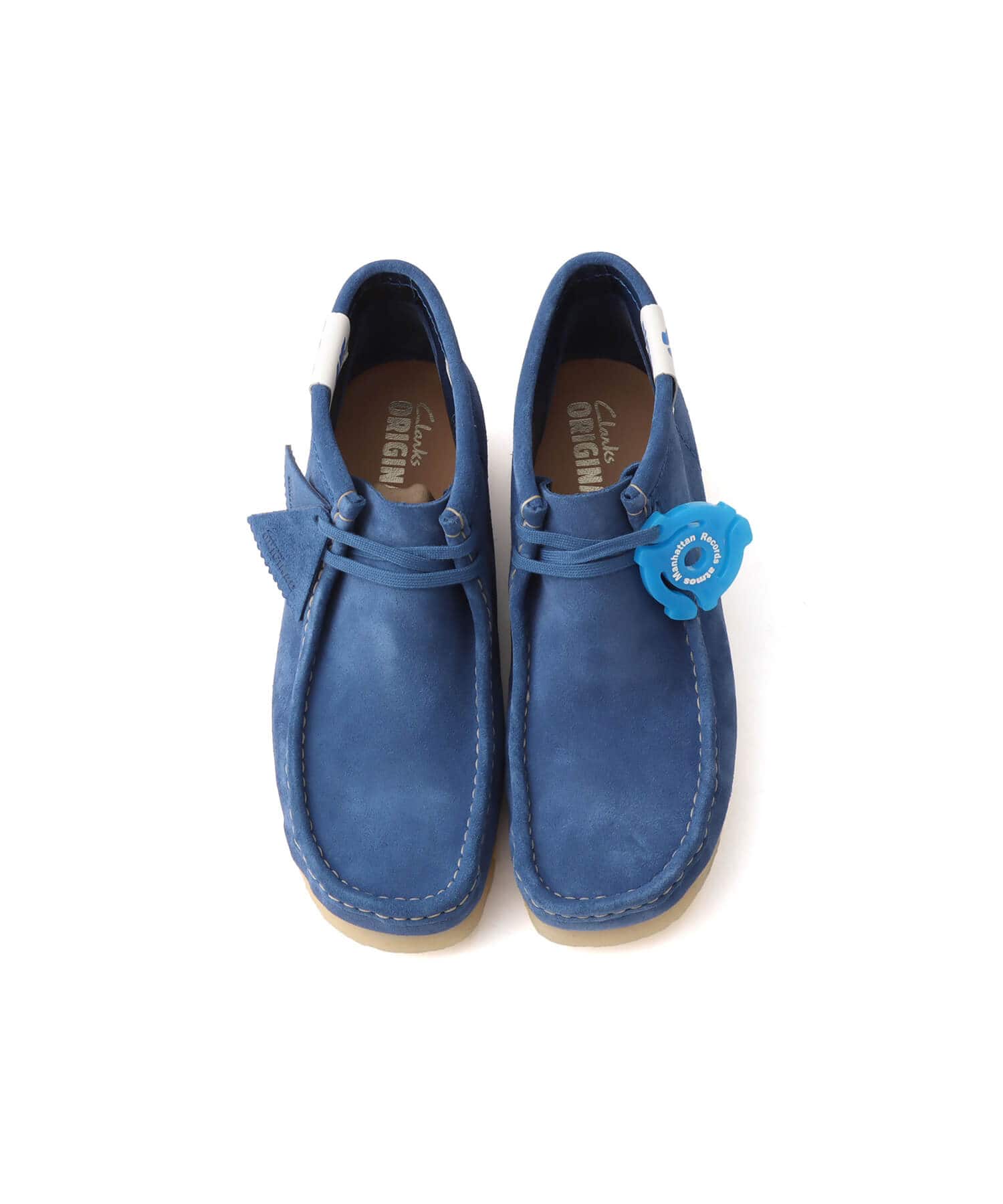 CLARKS Wallabee BT Manhattan Records atmos Blue Suede（クラークス