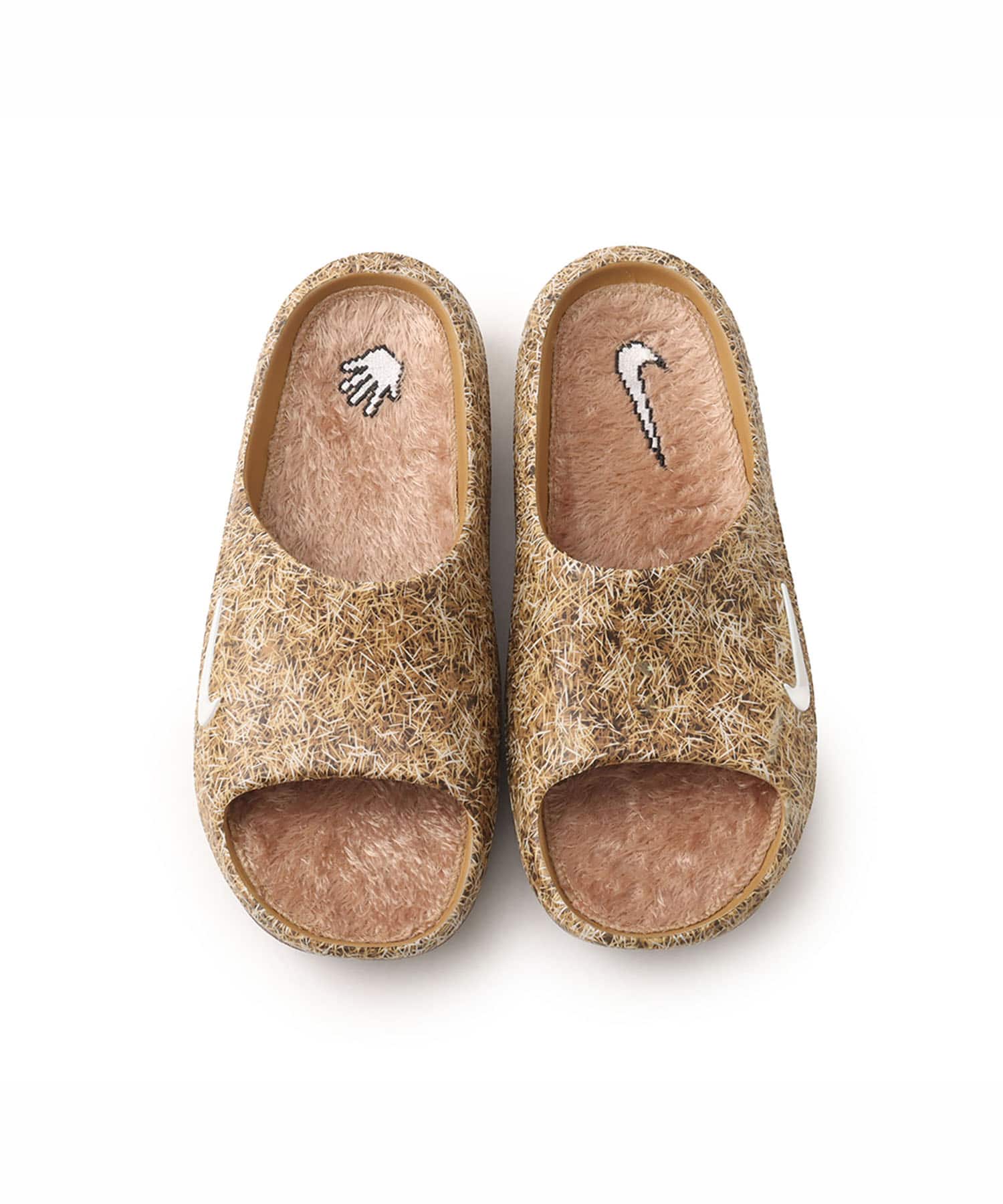 NIKE REACTX REJUVEN8 SLIDE QS WHEAT/SAIL-GUM DARK BROWN（ナイキ