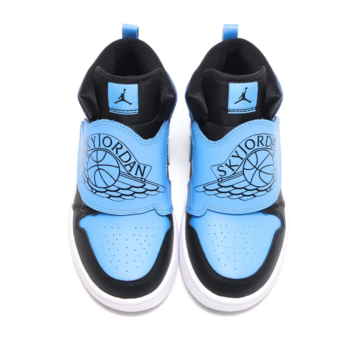 JORDAN BRAND SKY JORDAN 1 (PS) BLACK/UNIVERSITY BLUE-WHITE 22SU-I