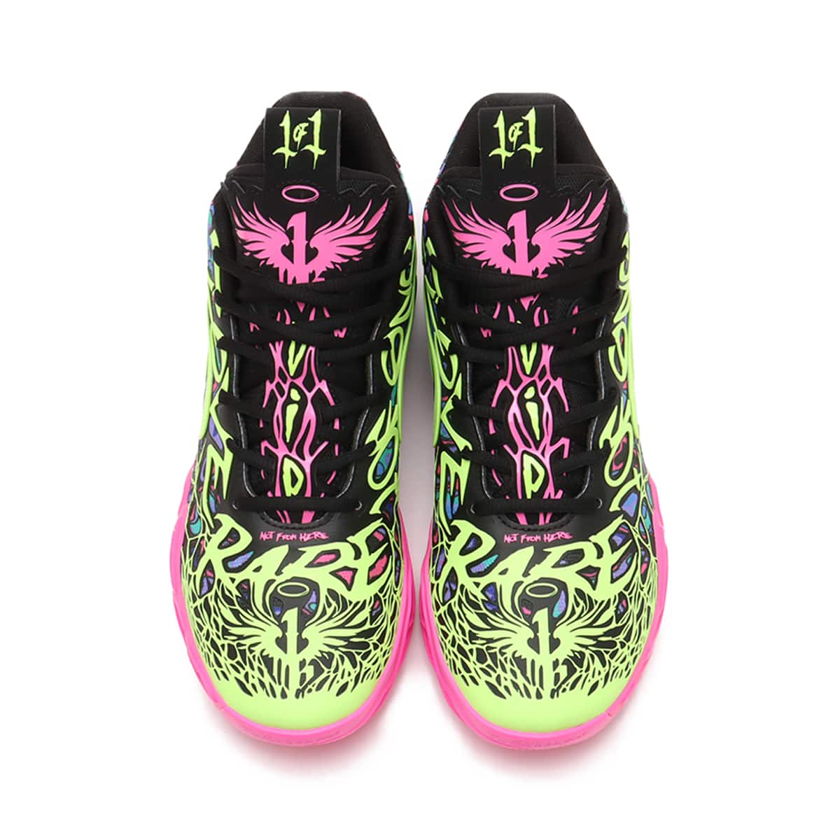 PUMA MB.04 HEEM PUMA BLACK-LUMINOUS PINK-ELE （プーマ MB.04 ヘーム