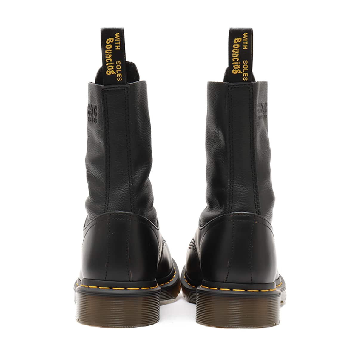 MM6 x Dr. Martens 10 EYE - TWISTED AND REIMAGINED Black/Black