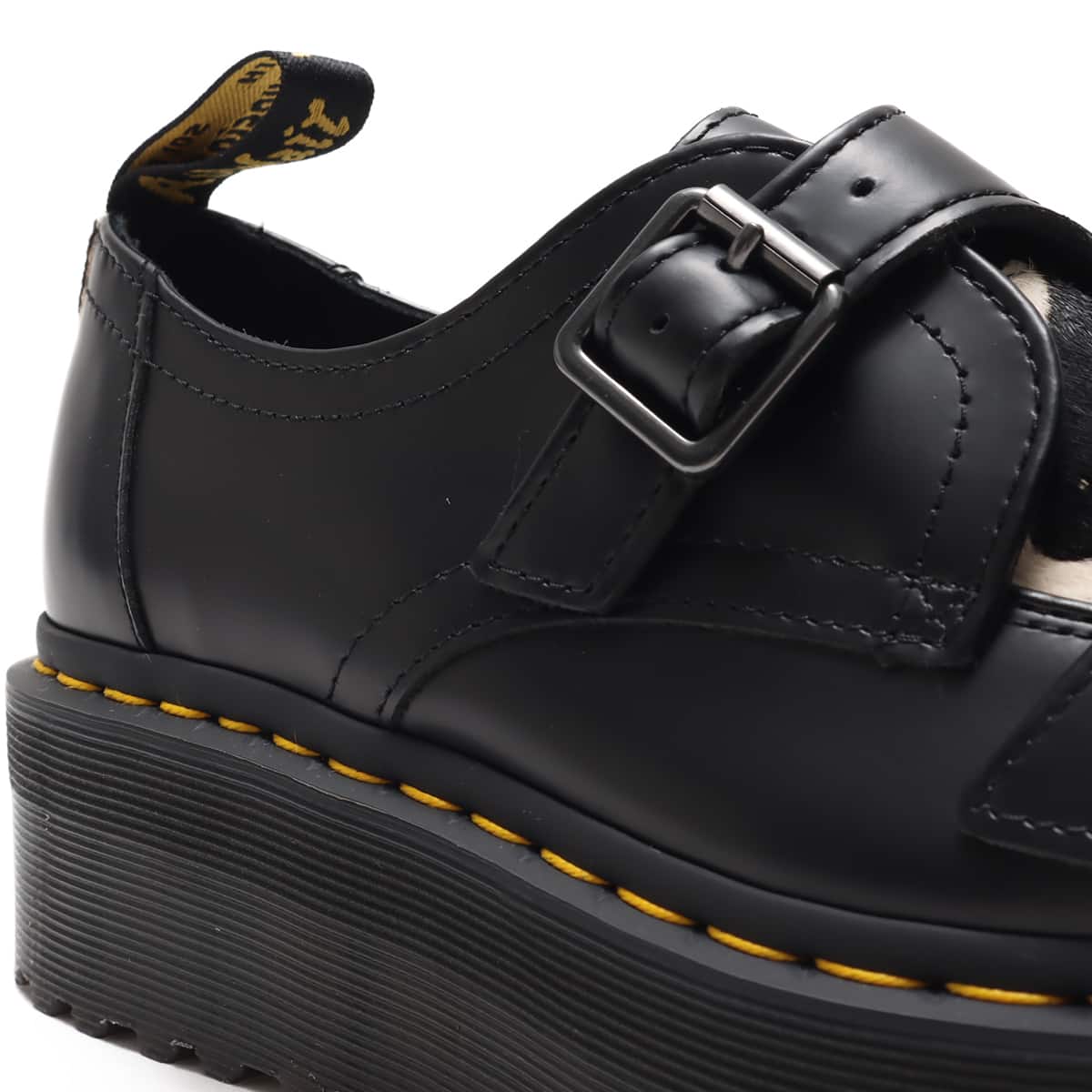 Dr.Martens QUAD CREEPERS SIDNEY DBL MONK BLACK 20FW-I（ドクター