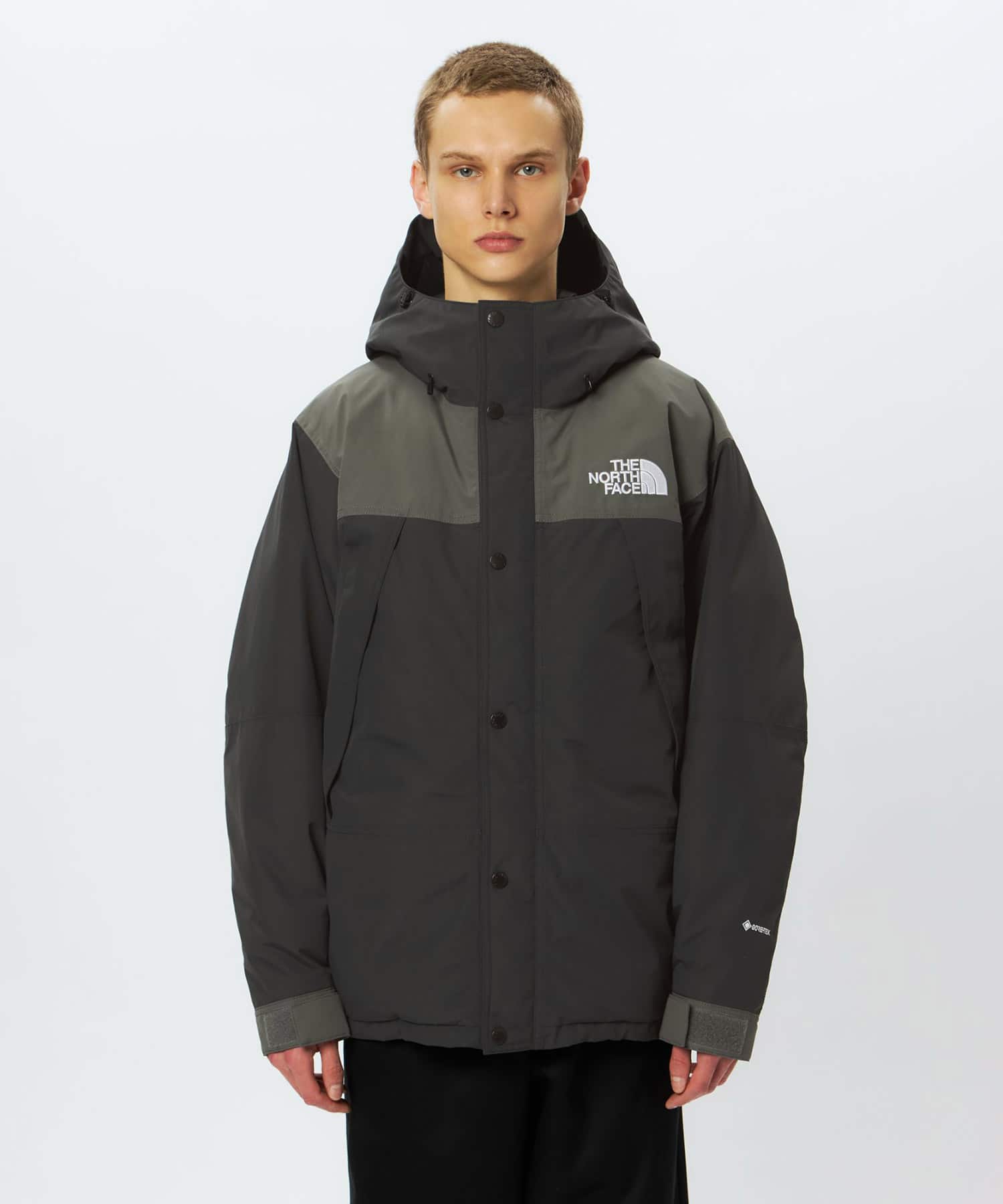 THE NORTH FACE Mountain Down Jacket ヒューズボックスグレーx