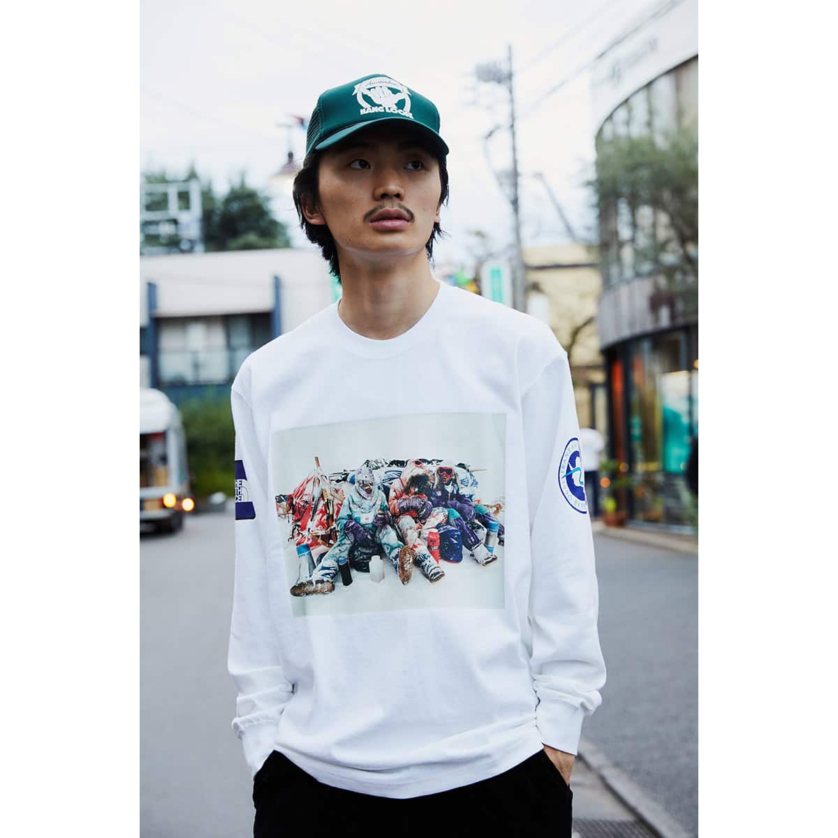 THE NORTH FACE L/S TRANS ANTARCTICA TEE ホワイト 22FW-I（ザ