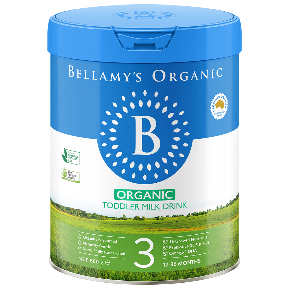 Bellamys Organic Toddler Milk Drink Step 3 - 800g | Baby Bunting AU