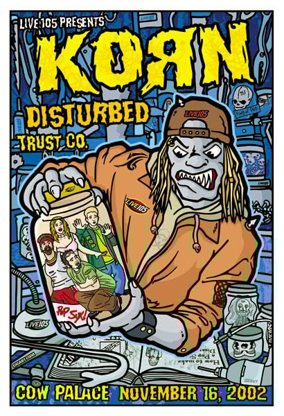 GIGART — Korn Poster 2002