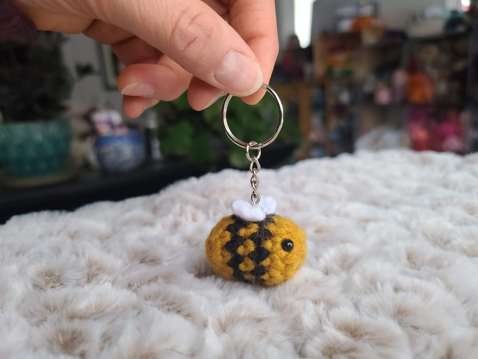 Bee Keychain | Turtle's Dream Crochet