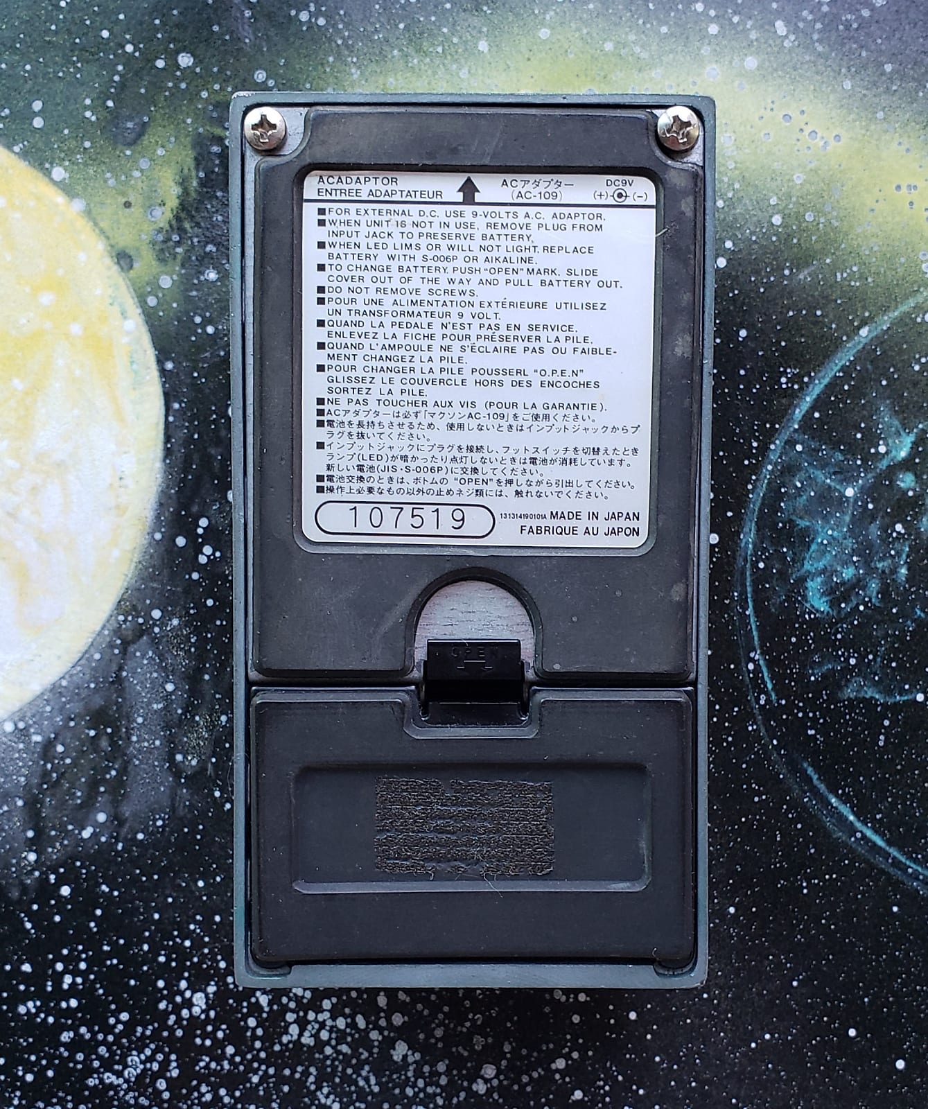 Maxon SD-01 Sonic Distortion, Made In Japan, 1980s | Tone Craft