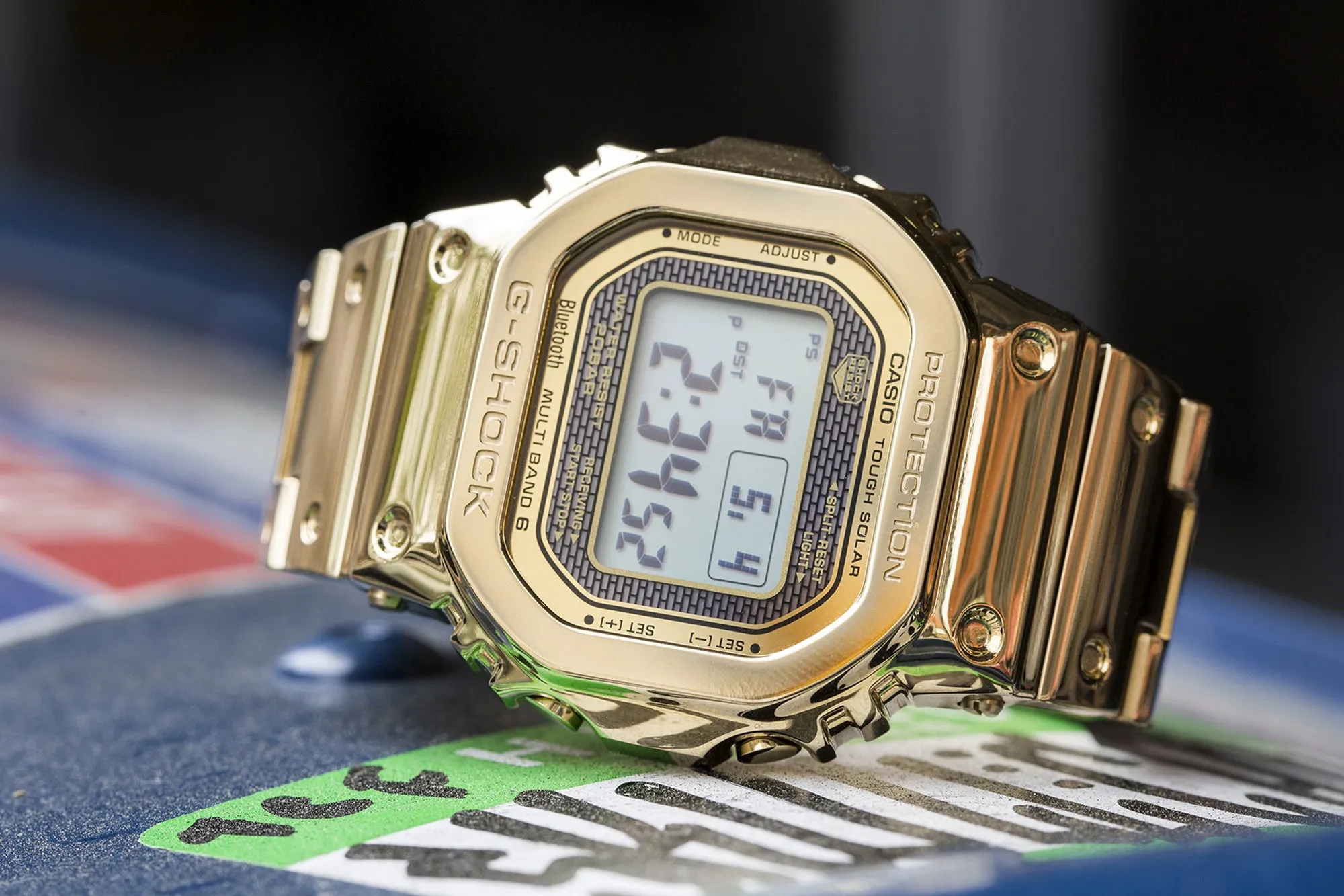 Gold Casio G-Shock GMW-B5000 Full Metal Review - Bloomberg