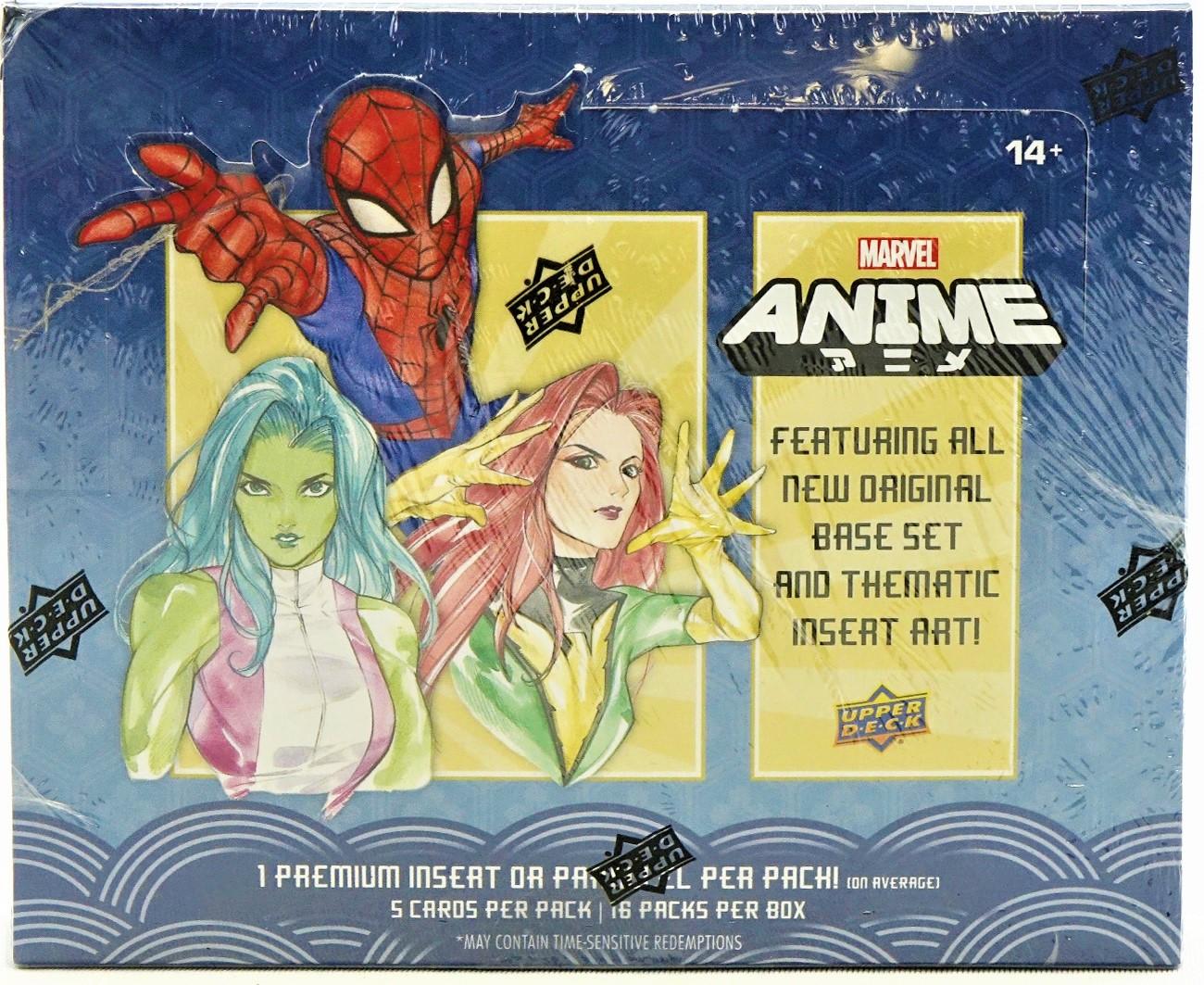 2020 Upper Deck Marvel Anime Trading Cards Hobby Box | DA Card World