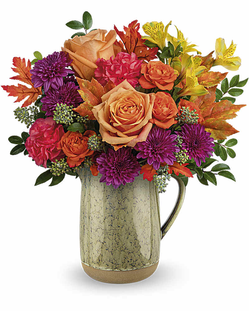 Teleflora's Harvest Joy Bouquet T24T205 in Chicago IL - Soukal