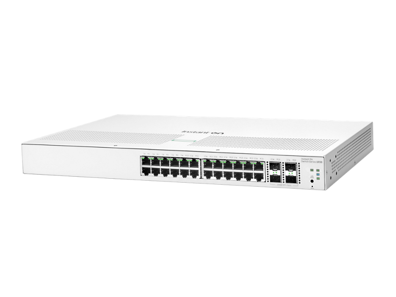HPE Networking Instant On Switch 24p Gigabit 4p SFP+ 1930 | HPE