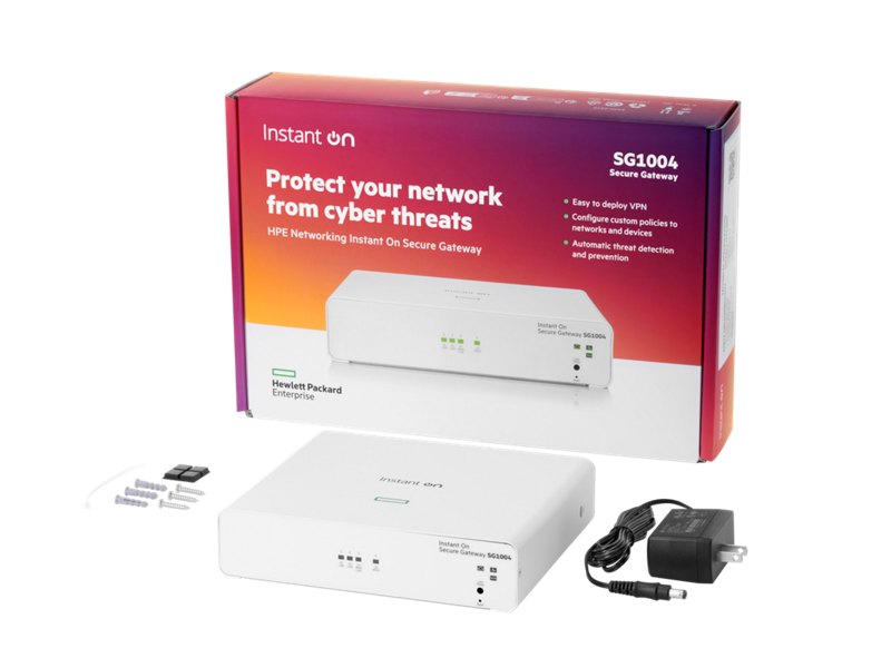 HPE Networking Instant On Secure Gateway 4‑port Gigabit SG1004