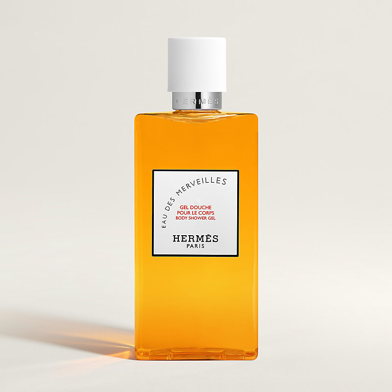 Eau des Merveilles Perfumed bath and shower gel - 200 ml | Hermès
