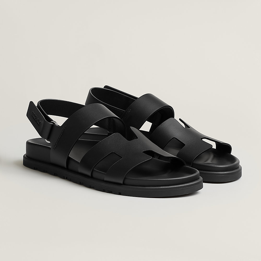 Genius sandal - Black | Hermès USA