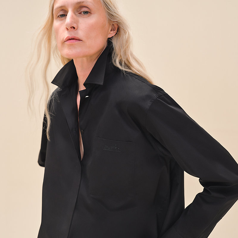 Shirt - Black | Hermès Portugal