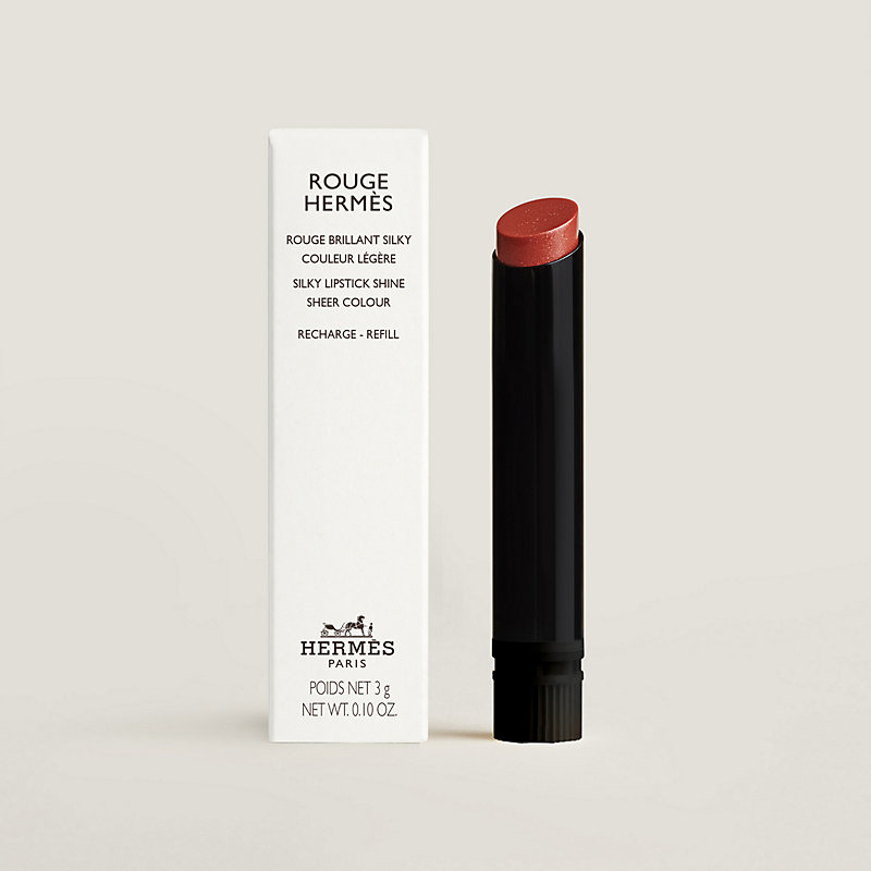 Silky Lipstick Shine refill, Brun d'Ambre - Brun d'Ambre | Hermès USA