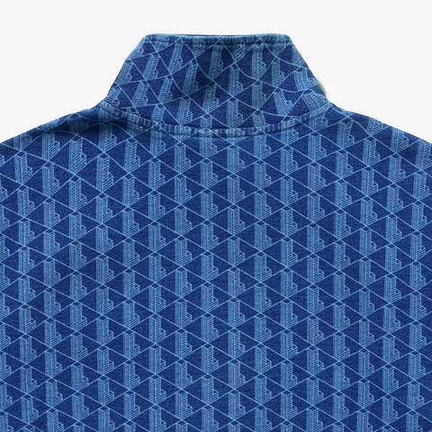 インディゴスウェットモノグラムトラックジャケット SH2895 - ラコステ