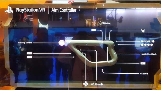 PS VR、専用ガンコントローラー「Playstation VR Aim Controller」で
