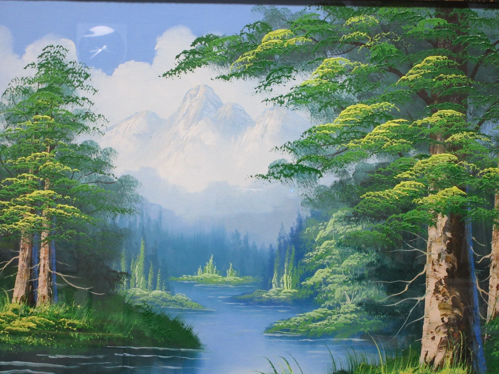 奥日光 」 F8 絵画 油絵 油彩画 風景画 アート 奥日光 」 F8 絵画 油絵