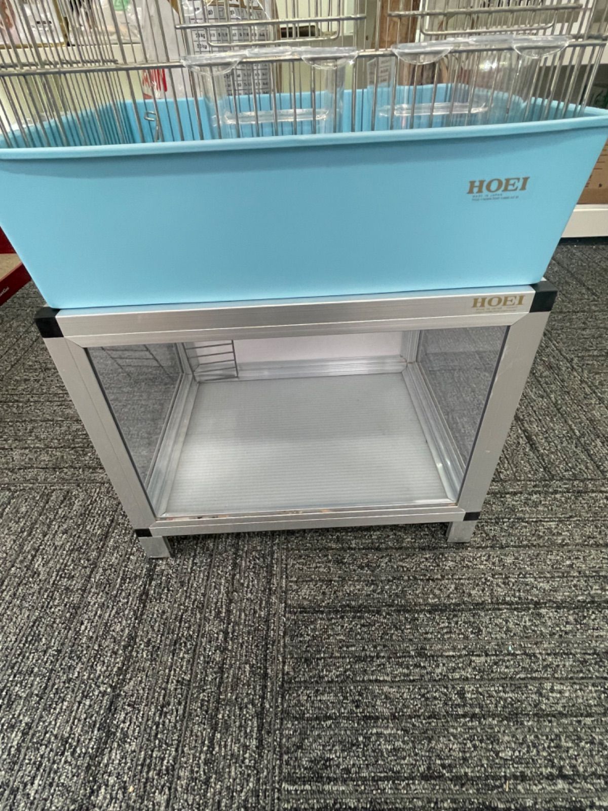 HOEI リス用ケージ リスくんのマンション （37．7×30．6×高さ92cm